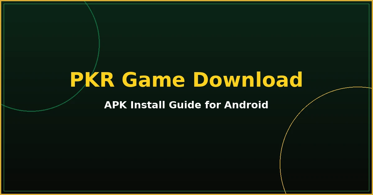 PKR Game APK download guide